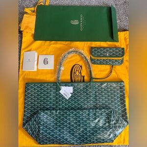 Brand New - Goyard Saint Louis GM in Green